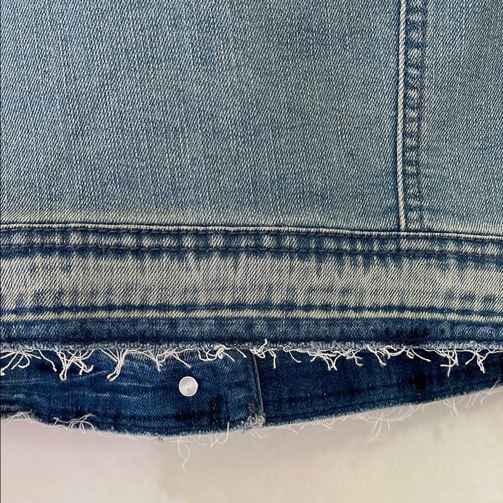 Style & Co Blue Jean Jacket Classic Denim Design - Picture 7 of 8
